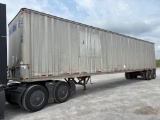 1984 FRUEHAUF TANDEM AXLE VAN TRAILER