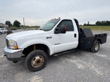 2003 FORD F350 XLT FLATBED TRUCK