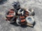 LOT OF ROLLS OF ELECTRICAL WIRE