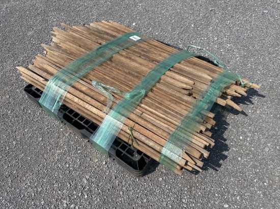 PALLET OF VEGETABLE STAKES