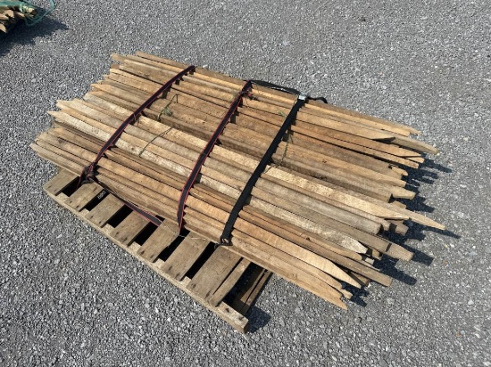 PALLET OF VEGETABLE STAKES
