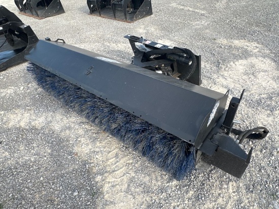 BLUE DIAMOND 84" HYD ANGLE BROOM