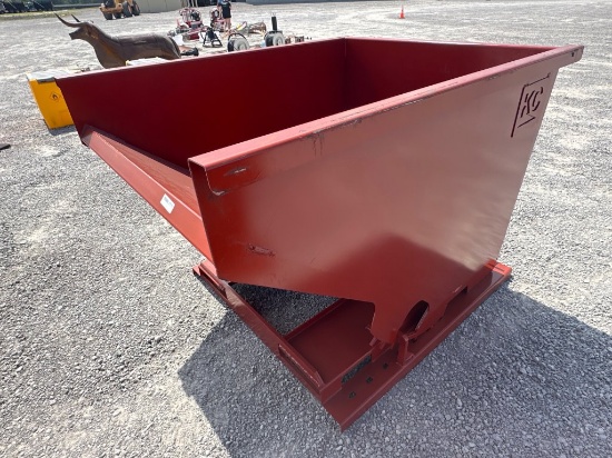 2 YD SELF DUMPING HOPPER