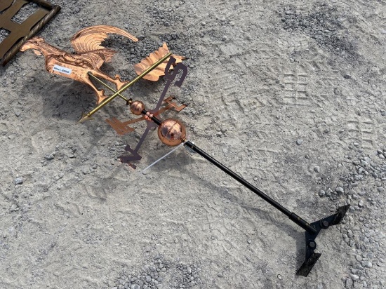 COPPER ROOSTER WEATHERVANE