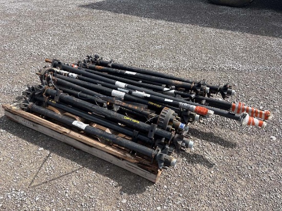 PALLET OF AXLES