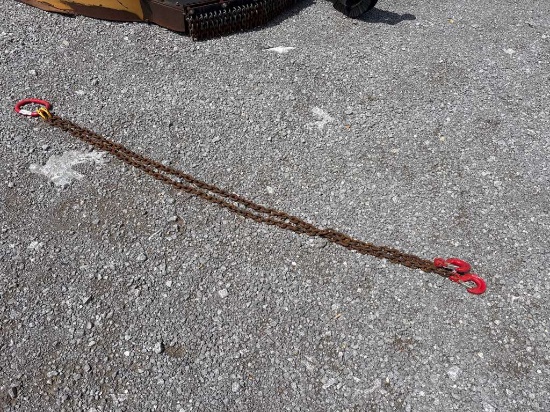 GRADE 80 CHAIN SLIG W/2 LOCKING CHAIN HOOKS