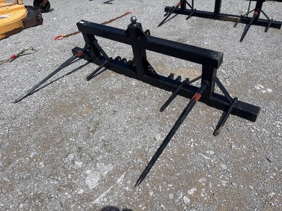 MAGNUM USA DOUBLE HAY SPEAR W/GOOSENECK BALL