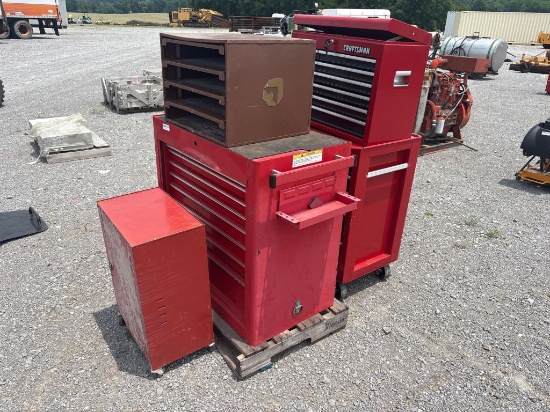 LOT OF TOOLBOXES