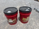 MAJESTIC LOT OF (2) 5 GAL SYN GEAR OIL