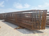 LOT OF (10) HEAVY DUTY 24' CORRAL PANELS