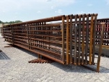 LOT OF (10) HEAVY DUTY 24' CORRAL PANELS