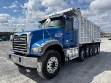 2017 MACK GU713 FIVE AXLE DUMP TRUCK