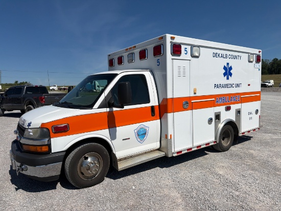 2013 CHEVROLET EXPRESS 3500 AMBULANCE