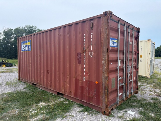 20' SHIPPING CONTAINER