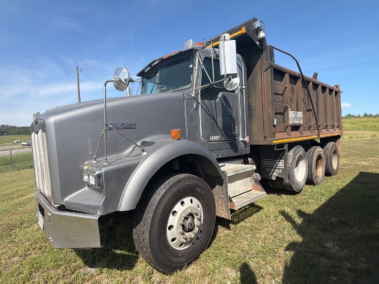 Kenworth Tri Axle Dump Truck