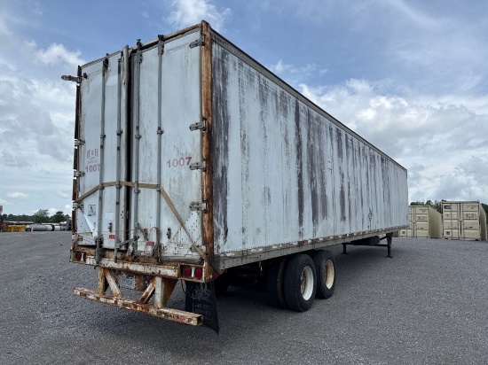 1993 STRICK TANDEM AXLE VAN TRAILER