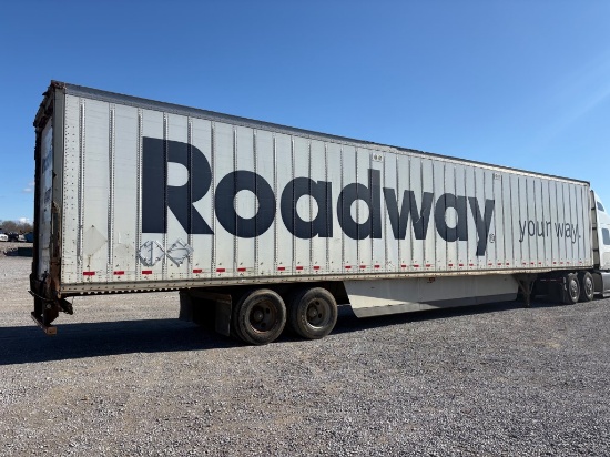 2007 WABASH 53' X 102" TANDEM AXLE VAN TRAILER