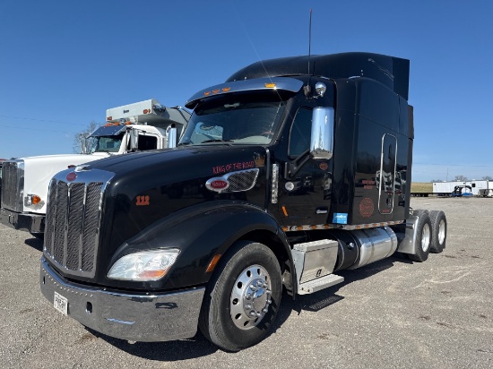 2018 PETERBILT 579 TANDEM AXLE TRUCK TRACTOR