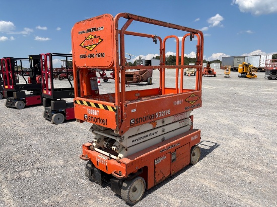 SNORKLE S3219E SCISSOR LIFT