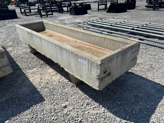 8â€™ CONCRETE LIVESTOCK BUNK FEEDER