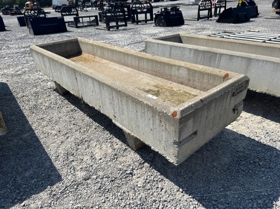 8â€™ CONCRETE LIVESTOCK BUNK FEEDER