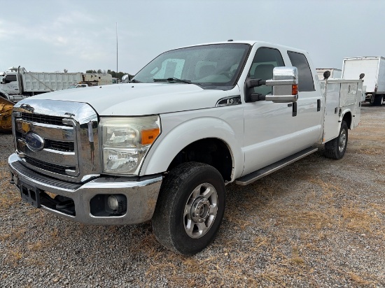 2013 FORD F-350 SERVICE TRUCK