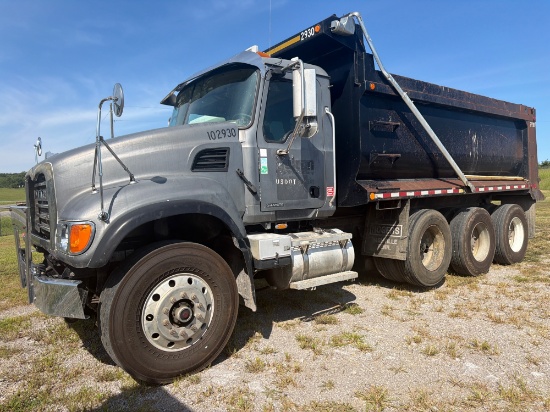 2006 Mack Cv713 Granite Tri Axle Dump Truck