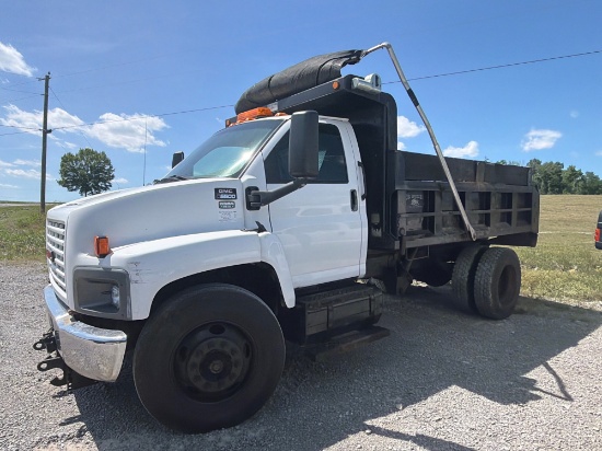 2005 Gmc C6500 Single Axle Dump Truck