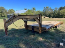 20â€™ MATTHEWS TANDEM AXLE GOOSENECK TRAILER