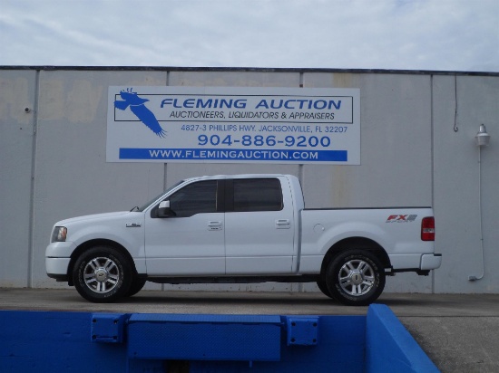 07 FORD F150 2WD V8 FFV CREW CAB 5.4L FX2 SPORT