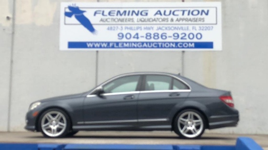 08 MERCEDES-BENZ C CLASS 4D SEDAN C300