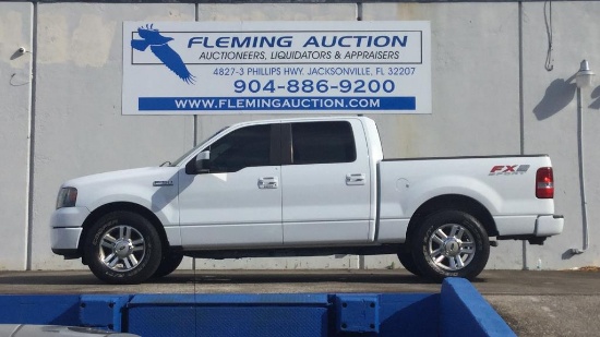 07 FORD F150 2WD V8 FFV CREW CAB 5.4L FX2 SPORT