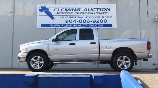 08 DODGE RAM 1500 4WD V8 QUAD CAB 5.7L SLT