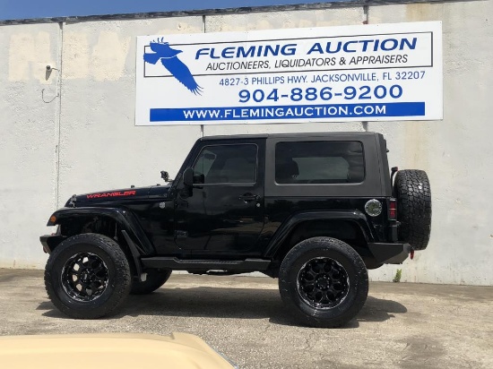 08 JEEP WRANGLER 4WD 2D SUV SAHARA