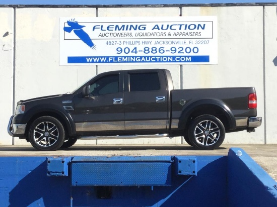 06 FORD F150 2WD V8 FFV CREW CAB 5.4L XLT