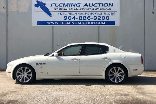 08 MASERATI QUATTROPORTE 4D SEDAN EXECUTIVE GT