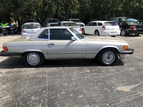 1986 MERCEDES 560SL