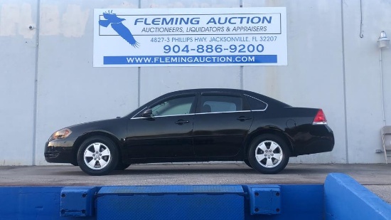 07 CHEVROLET IMPALA V6 FFV 4D SEDAN 3.5L LT