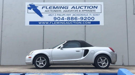 2001 TOYOTA MR2 SPYDER 2D CONVERTIBLE