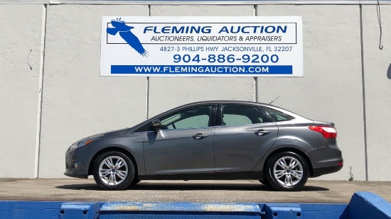 2012 FORD FOCUS 4D SEDAN SEL