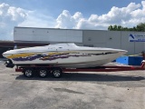 2001 POWERQUEST 280 SPEEDBOAT