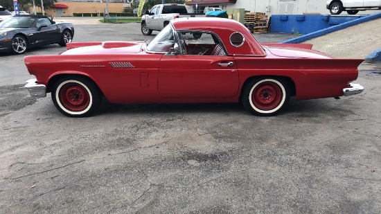 1957 FORD THUNDERBIRD CONVERTIBLE W/HARDTOP