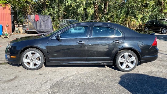 2010 FORD FUSION FWD V6 4D SEDAN SPORT