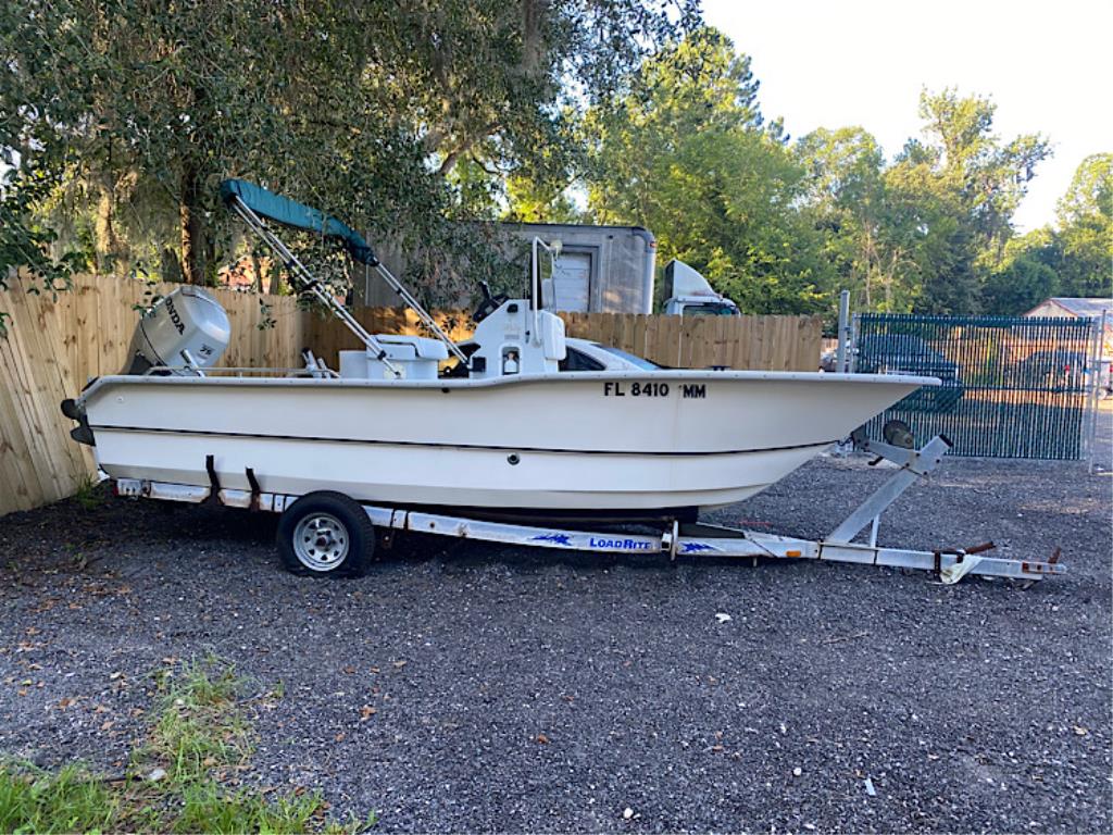 1998 SEAGULL 18 FOOT CONSOLE BOAT | Proxibid