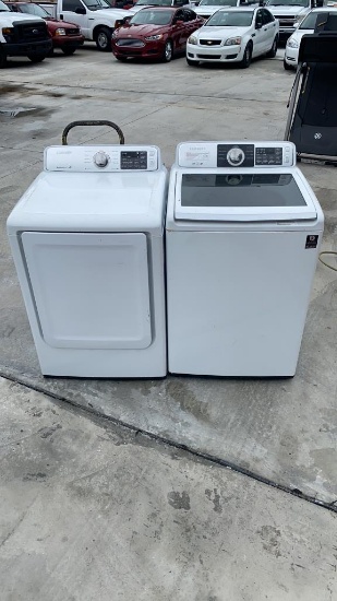Samsung Top Load Washer and Drier
