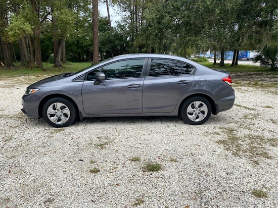 2014 HONDA CIVIC 4D SEDAN LX