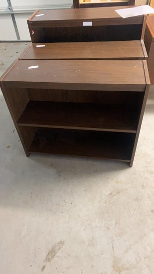 Short Wood Bookshelf