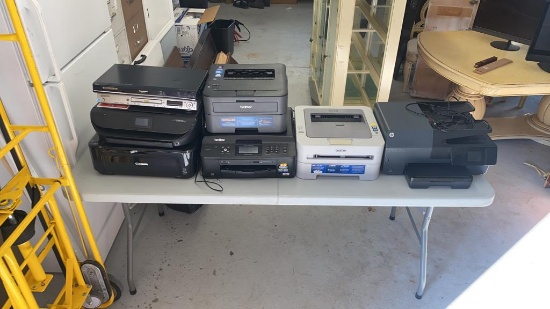 Lot of Printers and DVD Players