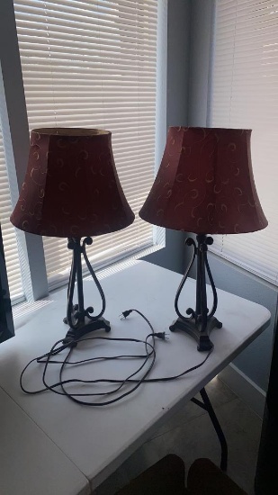 2  Bedroom Lamps