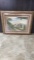 35 x 30 Framed Painting Beach House